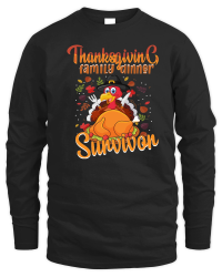 Product thanksgiving family dinner survivor Unisex Sweatshirt