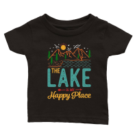 Product The Lake is My Happy Place Classic Baby Crewneck T-shirt