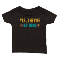 Product Yes, They're Natural Classic Baby Crewneck T-shirt