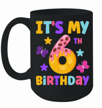 Product 6th Birthday   Donut Birthday Mug