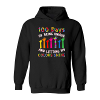Product 100 days of being unique and letting my colors shine Hoodie