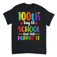 Product 100 Days Of School And Still Poppin Unisex T-Shirt