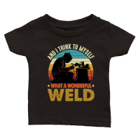 Product And I Think to Myself What a Wonderful Weld Classic Baby Crewneck T-shirt