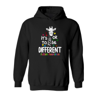 Product Autism   Cute Giraffe Animals Be Differents Hoodie
