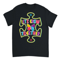 Product Autism   Lets Grow Together Unisex T-Shirt
