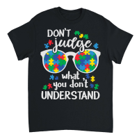 Product Autism Awareness Autistic Kids Glasses Unisex T-Shirt