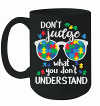 Product Autism Awareness Autistic Kids Glasses Mug