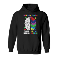 Product Autism Awareness Awetistic Genius Brain Hoodie