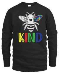 Product Autism Awareness Bee Kind Puzzle Unisex Sweatshirt
