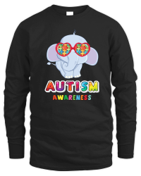 Product Autism Awareness Baby Elephant Unisex Sweatshirt