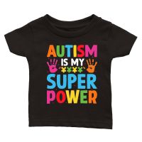 Product Autism is my superpower Classic Baby Crewneck T-shirt
