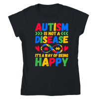 Product Autism is not a disease Classic Womens Crewneck T-shirt