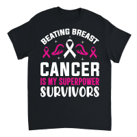 Product Beating breast cancer is my superpower survivors Unisex T-Shirt