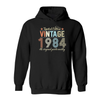Product Birthday   Limited Edition Vintage 1984 Hoodie