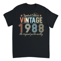 Product Birthday   Limited Edition Vintage 1988 Unisex T-Shirt