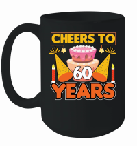 Product Birthday Cheers to 60 years Mug