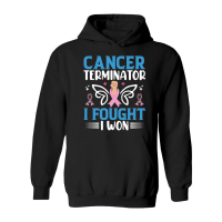 Product Cancer terminator i fought i won Hoodie