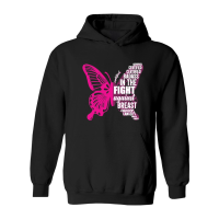 Product Certified badass in the fight against breast cancer Hoodie