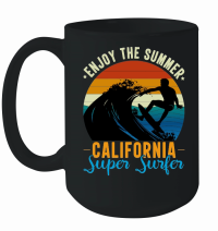 Product Enjoy The Summer California Super Surfer Mug