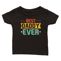 Product father day   Best Daddy Ever Classic Baby Crewneck T-shirt