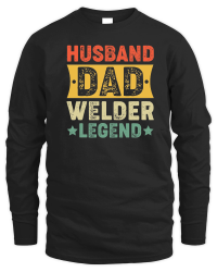 Product father day   Husband Dad Welder Legend Unisex Sweatshirt