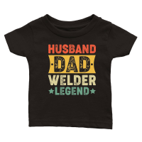 Product father day   Husband Dad Welder Legend Classic Baby Crewneck T-shirt