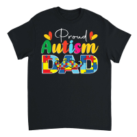 Product father day Autism   Proud Autism Dad Unisex T-Shirt