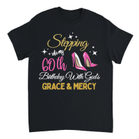 Product Funny 60th Birthday Stepping into my 60th Unisex T-Shirt