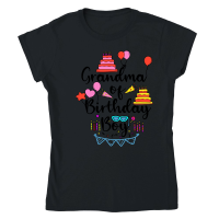 Product Grandma of the Birthday Boy Party Classic Womens Crewneck T-shirt