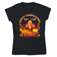 Product happy thanksgiving time to give thanks Classic Womens Crewneck T-shirt