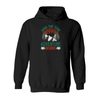 Product Hiking   And so the adventure begins Hoodie