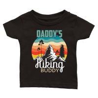 Product Hiking   Daddys hiking buddy Classic Baby Crewneck T-shirt