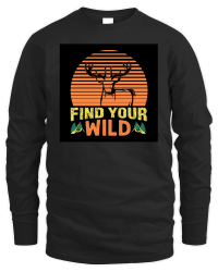 Product Hiking   Find Your Wild Adventure Unisex Sweatshirt