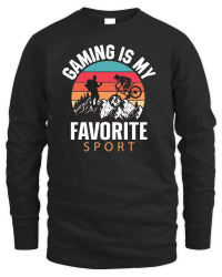 Product Hiking   Gaming is my favorite sport Unisex Sweatshirt