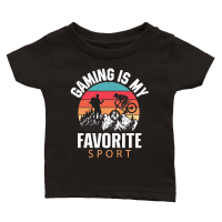 Product Hiking   Gaming is my favorite sport Classic Baby Crewneck T-shirt