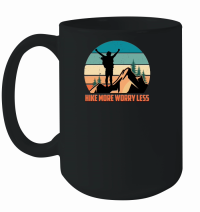 Product Hiking   Hike more worry less Mug