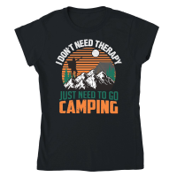Product Hiking   I dont need therapy just Classic Womens Crewneck T-shirt