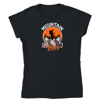 Product Hiking   Mountain vibes Adventure Classic Womens Crewneck T-shirt