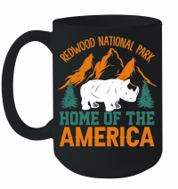 Product Hiking   Redwood national park home Mug