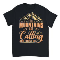 Product Hiking   The Mountains are calling Adventure Unisex T-Shirt