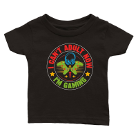 Product I Can't Adult now I'm Gaming Classic Baby Crewneck T-shirt