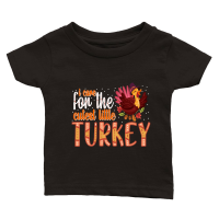 Product i care for the cutest little turkey Classic Baby Crewneck T-shirt