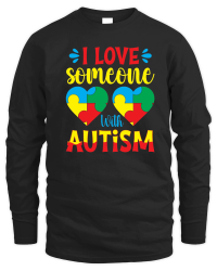Product i love someone with autism Unisex Sweatshirt