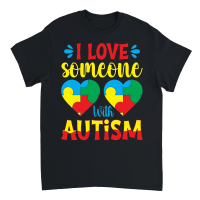 Product i love someone with autism Unisex T-Shirt