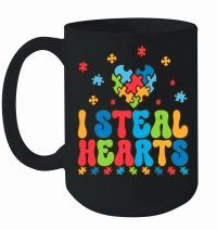 Product I Steal Hearts Autism Mug