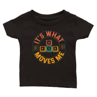 Product Its What Moves Me WASD PC Video Gaming Gamer Classic Baby Crewneck T-shirt