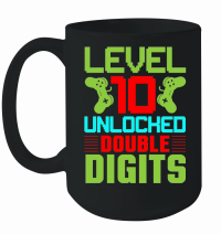 Product Level 10 Unlocked Double Digits Mug