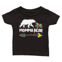Product mother day   Momma Bear Autism Awareness Autistic Classic Baby Crewneck T-shirt