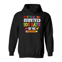 Product My Teacher Survived 100 Days Of Me Hoodie