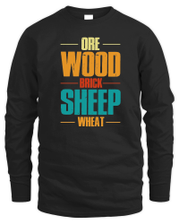 Product Ore Wood Brick Sheep Wheat Unisex Sweatshirt